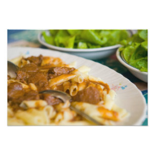 pasta dish, istria, Croatia, eastern Europe, Photo Print