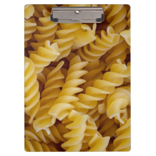 Pasta Fusilli Noodles Clipboard