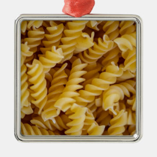 Pasta Fusilli Noodles Metal Tree Decoration