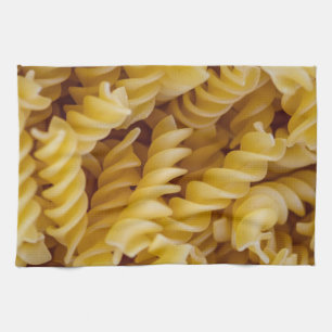 Pasta Fusilli Noodles Tea Towel