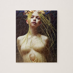 Pasta Goddess Jigsaw Puzzle