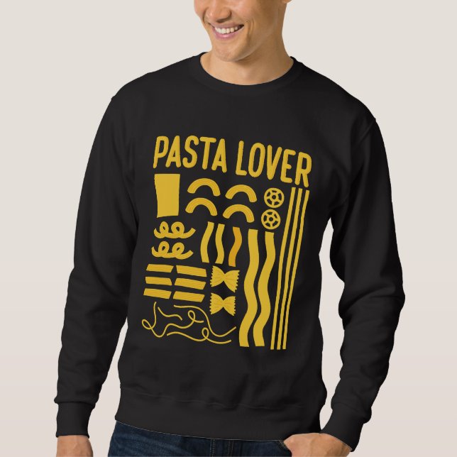 Pasta  Italian Carbonara Pasta Sweatshirt (Front)