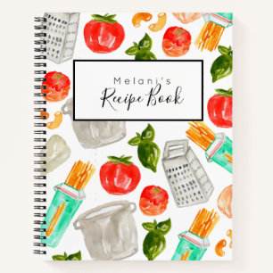 Pasta Italian whimsical cookbook Recipe book