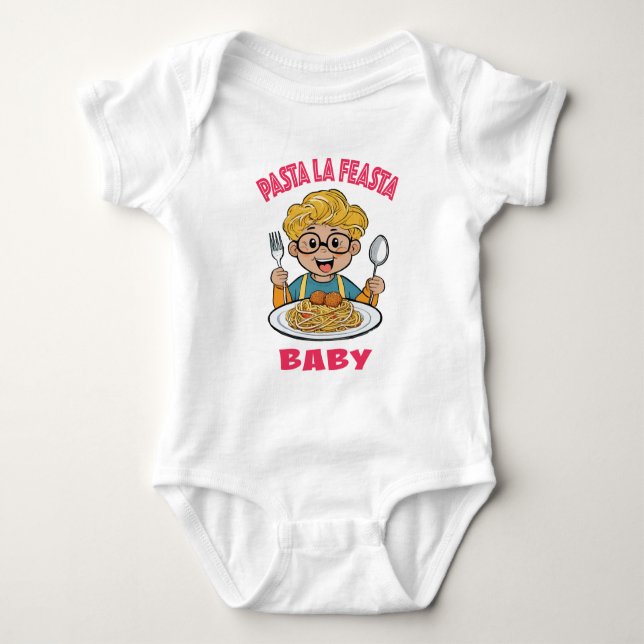Pasta La Feasta Baby Bodysuit (Front)