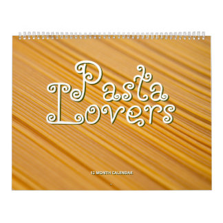 Pasta Lovers Calendar