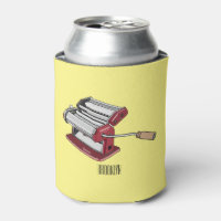 Pasta maker cartoon illustration