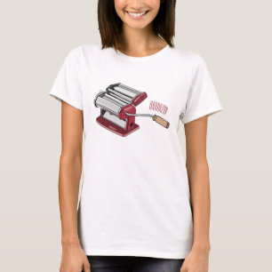 Pasta maker cartoon illustration T-Shirt