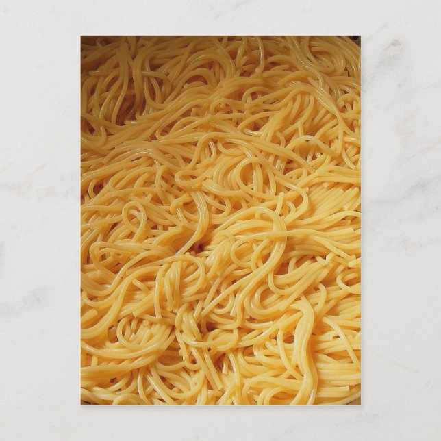 Pasta Night Dinner Invite Postcard (Front)