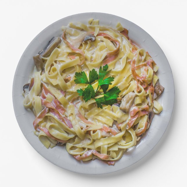 Pasta Paper Plate (Front)