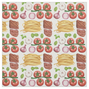 Pasta Pattern fabric