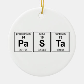 PaSTa Periodic Table Ceramic Tree Decoration