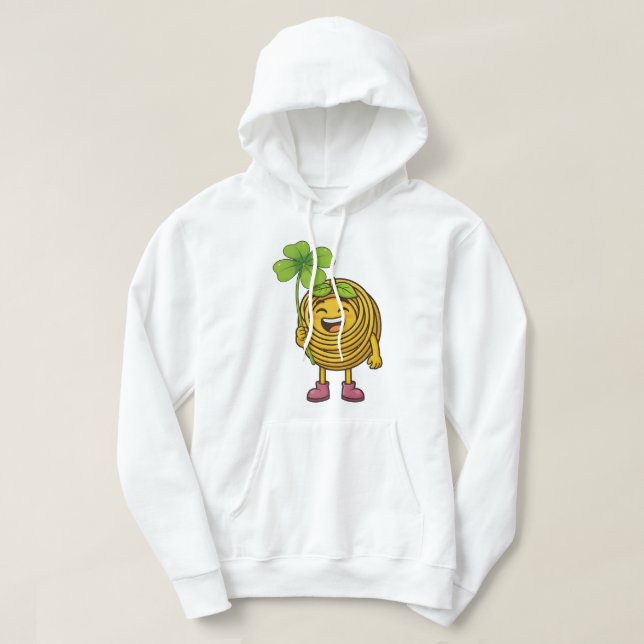 Pasta Polo with Clover T-Shirt (Design Front)