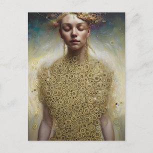 Pasta Queen Postcard