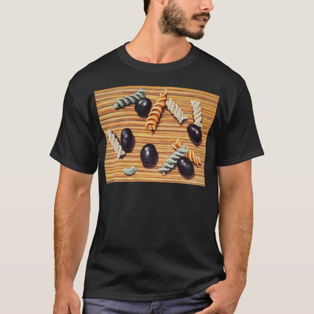 Pasta Salad Chaos T-Shirt (Front)