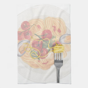 Pasta tea towel