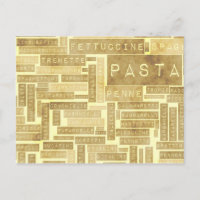 Pasta Types and Assorted Variety of Pastas