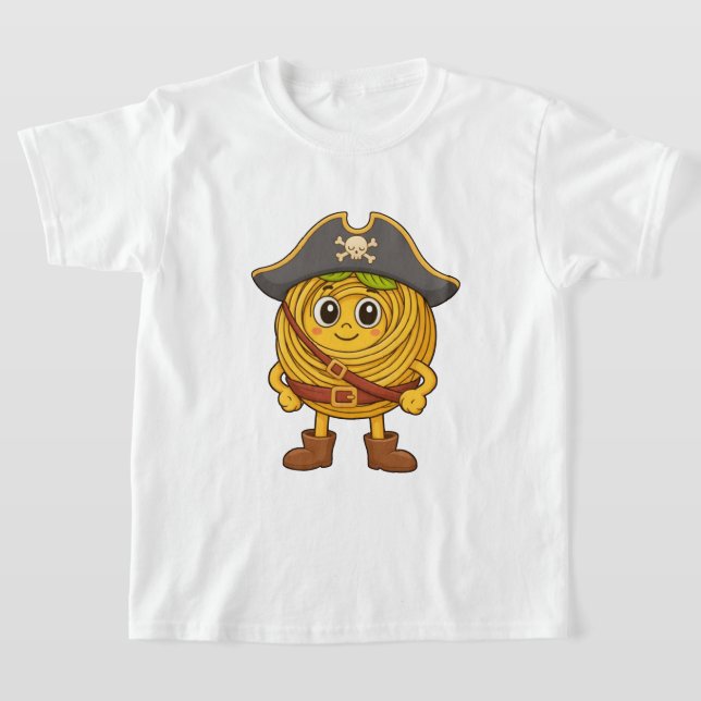 PastaPolo Pirate Edition T-Shirt (Laydown)