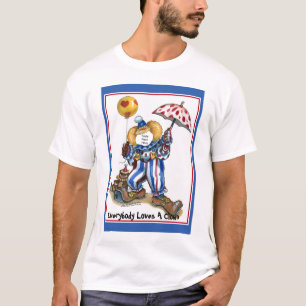 Paste-A-Face In The Clown T-Shirt
