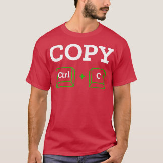 Paste Ctrl + c Family Matching Mother's Father's D T-Shirt