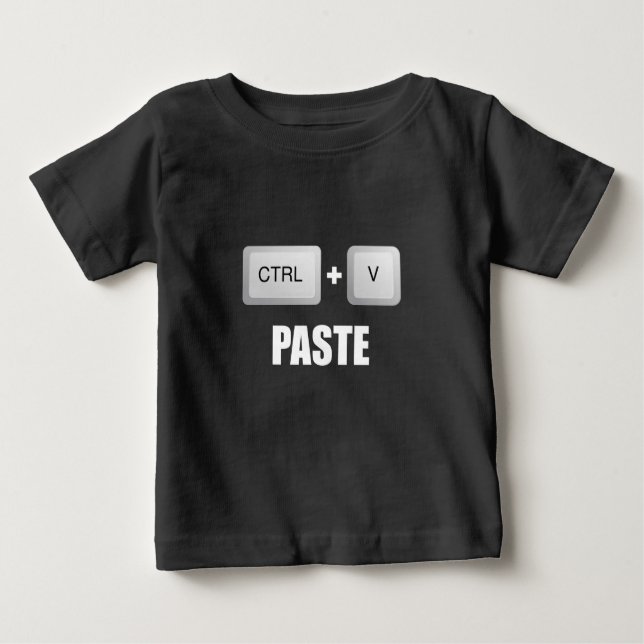 Paste Twins Baby T-Shirt (Front)