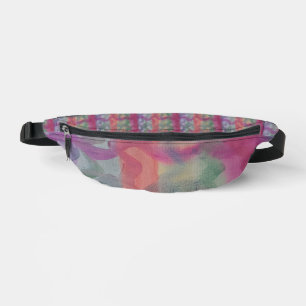 Pastel Abstract Art Bum Bag