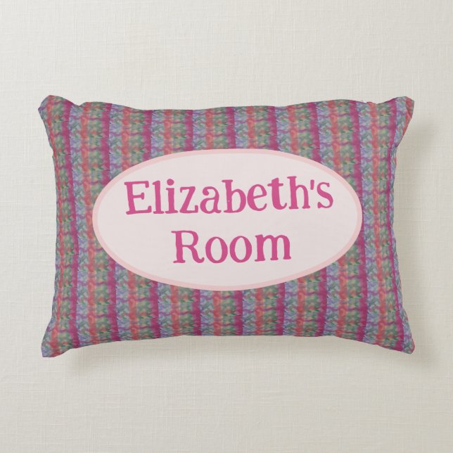 Pastel Abstract Art  Decorative Cushion (Front)