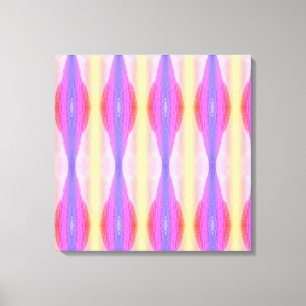 Pastel abstract art Stretched Canvas Print