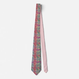Pastel Abstract Art  Tie