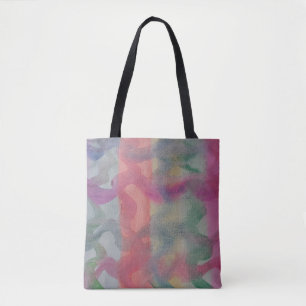 Pastel Abstract Art Tote Bag