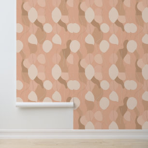 Pastel Abstract Balloon Pattern Design Wallpaper