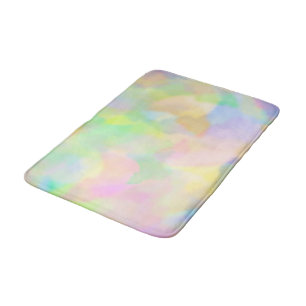 Pastel Abstract Bath Mat