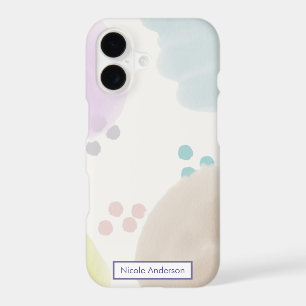 Pastel Abstract Brush Strokes