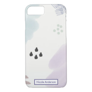 Pastel Abstract Brush Strokes Case-Mate iPhone Case