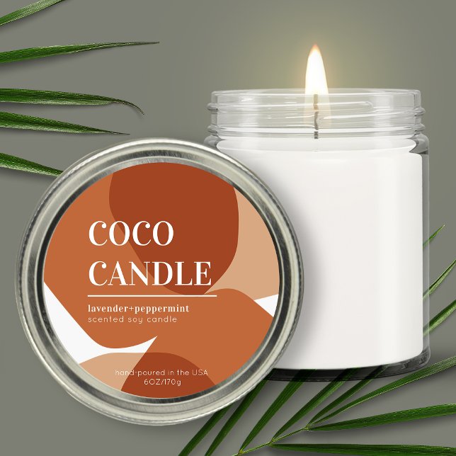 Pastel Abstract Candle Label (Creator Uploaded)