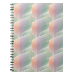 Pastel Abstract Gradient Soft Colour Aesthetic Notebook