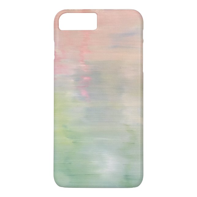 Pastel Abstract I phone Case (Back)