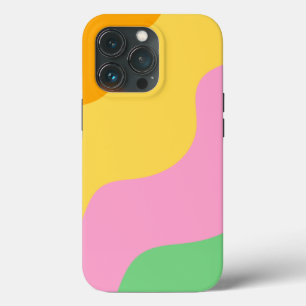 Pastel Abstract Pattern iPhone 13 Pro Case