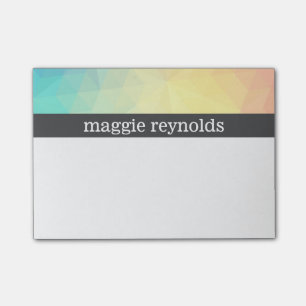 Pastel Abstract Post-it Notes