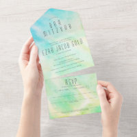 Pastel Abstract Simple Chic CUSTOM BAR MITZVAH