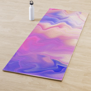 Pastel Abstract Yoga Mat