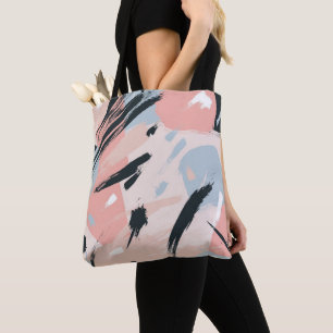 Pastel abstraction tote bag