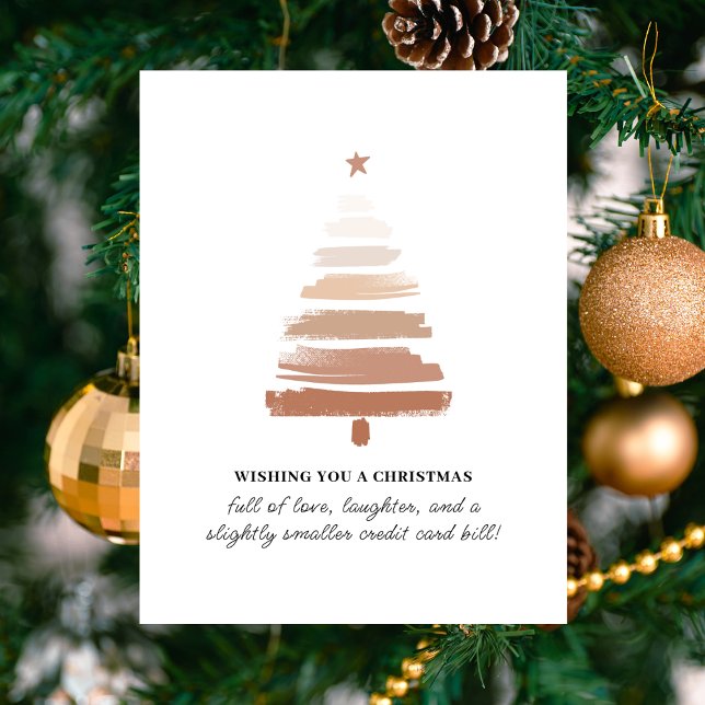 Pastel Aesthetic Funny Christmas Holiday Card (Creator Uploaded)