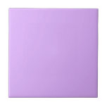 Pastel Aesthetic Mauve Solid Colour Tile<br><div class="desc">Loveable light spring purple mauve colour. Modern trendy chic style pastel aestethic in lavender solid colour. Mauve home decor,  mauve aesthetic decor,  mauve kitchen,  mauve colour.</div>