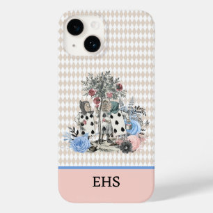 Pastel Alice in Wonderland Playing Card Gardeners Case-Mate iPhone 14 Case