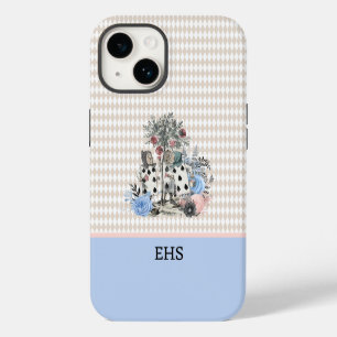 Pastel Alice in Wonderland Playing Card Gardeners iPhone 14 Case