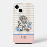 Pastel Alice in Wonderland Playing Card Gardeners