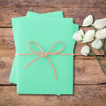 Pastel Aqua Marine Solid Colour | Classic | Elegan Wrapping Paper Sheet<br><div class="desc">Pastel Aqua Marine Solid Colour | Pastel Colours | Classic | Elegant | Trendy | Stylish | Professional Design</div>