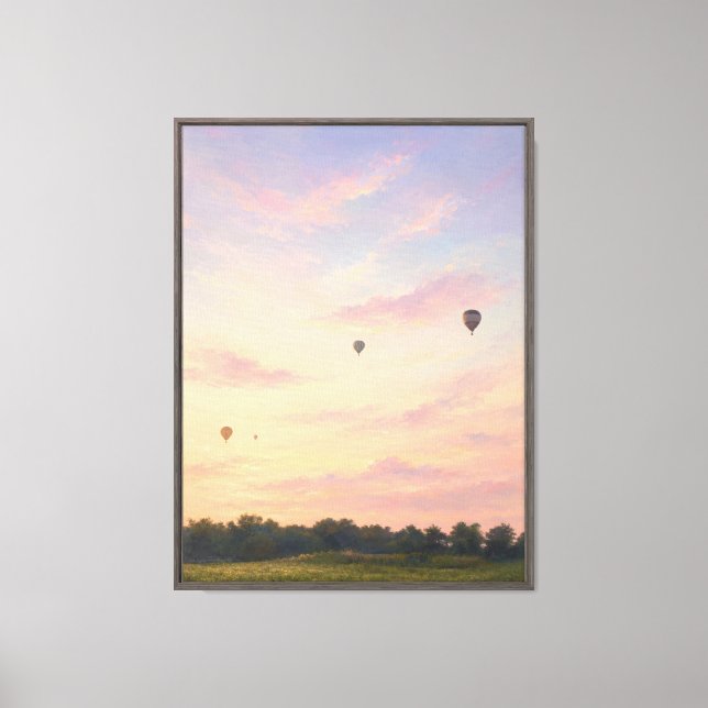 Pastel Ascent Canvas Print (Front)