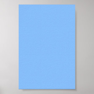 Pastel Baby Blue Background on a Poster