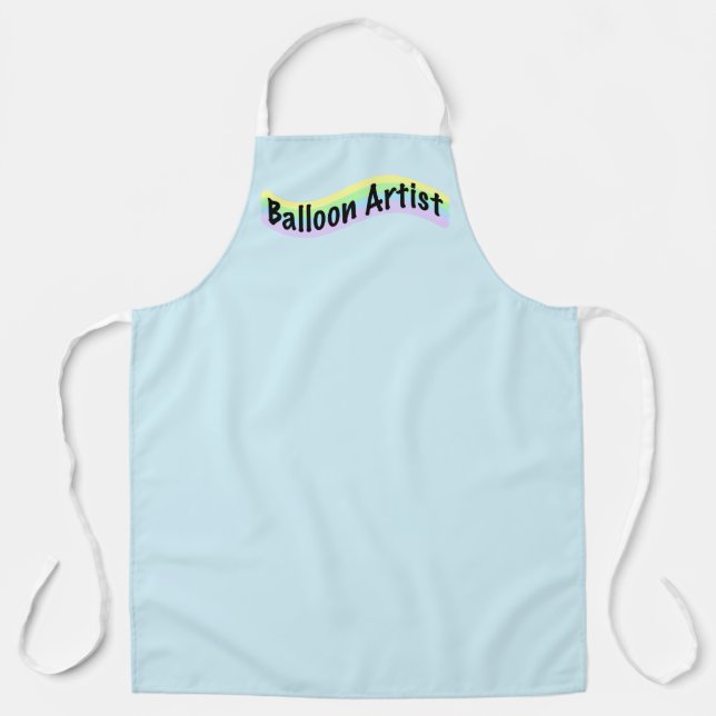 Pastel "Balloon Artist" Apron (Front)